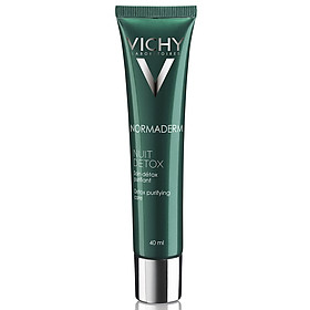 Gel Se Khít Lỗ Chân Lông, Giải Độc, Thanh Lọc Ban Đêm Vichy Normaderm Night Detox 100758060 - 40ml