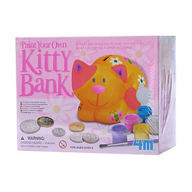 Đồ Chơi 4M Tự Làm Ống Tiết Kiệm Hình Con Mèo