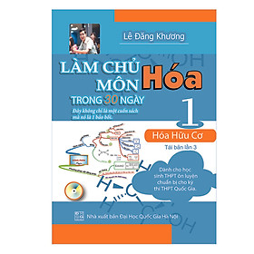 Download sách Làm Chủ Môn Hóa Trong 30 Ngày - Tập 1 (Tái Bản Lần 3) Tặng Kèm Mindmap