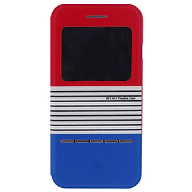 Bao Da Baseus Eden Cho iPhone 6 - Đỏ - Xanh