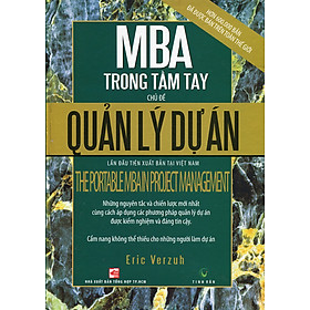 Download sách MBA Trong Tầm Tay - Chủ Đề Quản Lý Dự Án