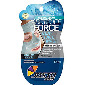 Mặt Nạ Đất Sét Josto Cho Nam - Hương Biển