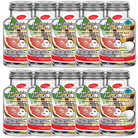 Lô 10 Mặt Nạ Hình Chai Chống Lão Hóa PUREDERM 18ml