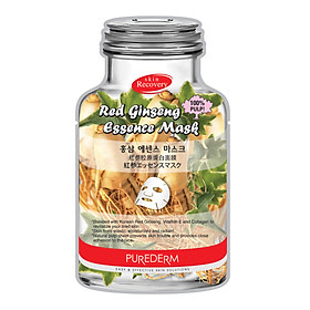 Mặt Nạ Hình Chai Nhân sâm PUREDERM 18ml