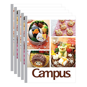Lốc 10 Cuốn Tập 4 Ô Ly Campus A5 Bento (96 Trang)