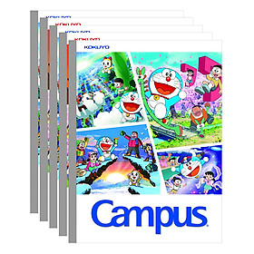 Lốc 5 Cuốn Tập 4 Ô Ly Campus A5 Doraemon Wonderland (96 Trang)