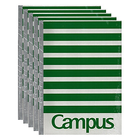 Lốc 5 Cuốn Tập Kẻ Ngang Campus B5 Repete (200 Trang) - Giao Màu Ngẫu Nhiên