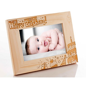 Khung Hình Khắc Laser Sinh Nhật (13x18cm) - Mẫu 06