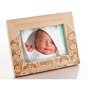 Khung Hình Khắc Laser Sinh Nhật (13x18cm) - Mẫu 10