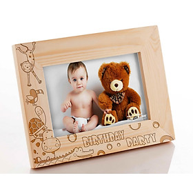 Khung Hình Khắc Laser Sinh Nhật (13x18cm) - Mẫu 13