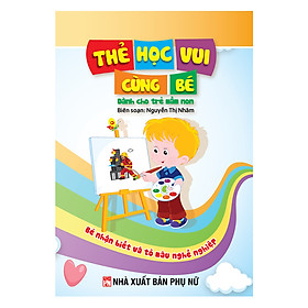 Thẻ Học Vui Cùng Bé - Bé Nhận Biết Và Tô Màu Nghề Nghiệp