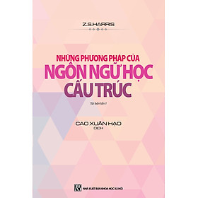 Nơi bán Những Phương Pháp Của Ngôn Ngữ Học Cấu Trúc - Giá Từ -1đ