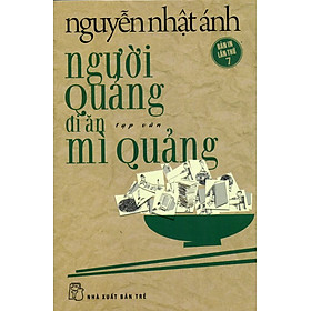 [Download Sách] Người Quảng Đi Ăn Mì Quảng