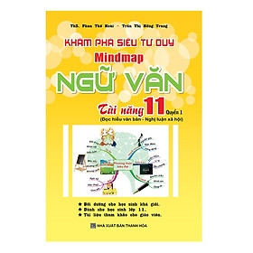 Download sách Khám Phá Siêu Tư Duy Mindmap Ngữ Văn Tài Năng 11 (Quyển 1)