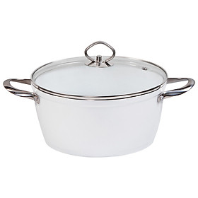 Nồi Ceramic Cao Cấp Honey’S HO-AP2C241 - Trắng - 24 cm