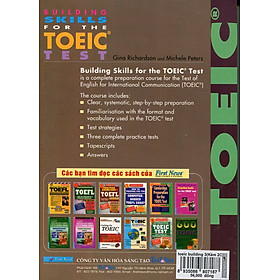 Download sách Building Skills For The TOEIC Test - Chương Trình Luyện Thi TOEIC (Kèm CD)