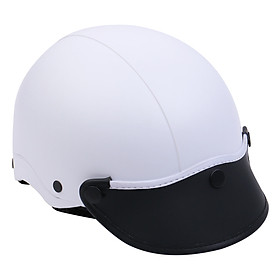 Mũ Bảo Hiểm 1/2 Đầu Napoli NS-N088-WHITE - Trắng