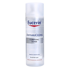 Nước Hoa Hồng Da Nhạy Cảm Eucerin Dermato Clean (200ml)