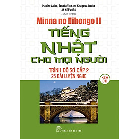 Nơi bán Tiếng Nhật Sơ Cấp 2 - 25 Bài Luyện Nghe - Giá Từ -1đ