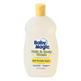 Dầu Tắm Gội Chung Baby Magic Hương Dịu Nhẹ (488ml)