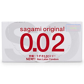Bao Cao Su Sagami Original 0.02 - Hộp/2 chiếc