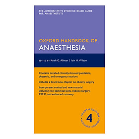 Download sách Oxford Handbook Of Anaesthesia (Fourth Edition)