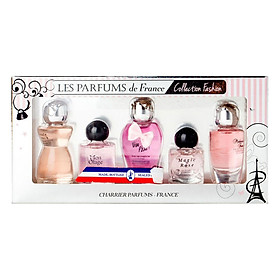 Bộ 5 chai nước hoa nữ Charrier Parfums Collection Fashion