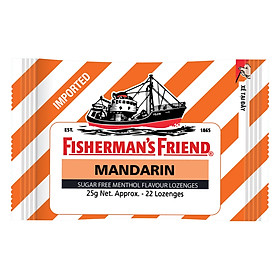 Kẹo Cay Con Tàu Fisherman's Friend Quýt