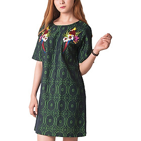Đầm ren suông tay ngắn Carita PAL0043X