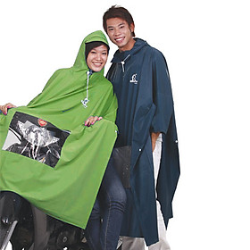 Mua Áo Mưa Rando Poncho 0.23 Cao Cấp Có Kiếng - APPS-13 - Xanh Mạ