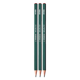 Bút Chì Gỗ 3B Stabilo OTHELLO - PC282-3B (Vỉ 3 Cây)