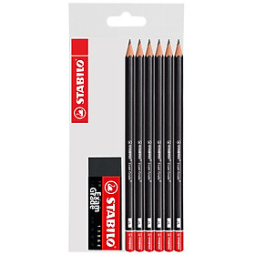 Combo Stabilo PC288-C6 (PC288-2B x 6 + ER196E)