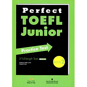 Nơi bán Perfect Toefl Junior  Book 2 (Kèm CD) - Giá Từ -1đ