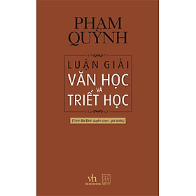 Luận Giải Văn Học Và Triết Học