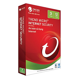 Mua Phần Mềm Diệt Virus Trend Micro Internet Security 11 - 2017 - Dùng cho 3 PC Win/Mac