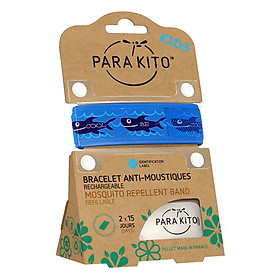Viên Chống Muỗi PARA’KITO™ Kèm Vòng Đeo Tay Trẻ Em Họa Tiết Cá Tính (Loại 2 Viên) - PARA’KITO™ Mosquito Repellent Be Cool Graphic Band Kids - PKWB02