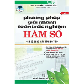 Download sách Phương Pháp Giải Nhanh Toán Trắc Nghiệm Hàm Số