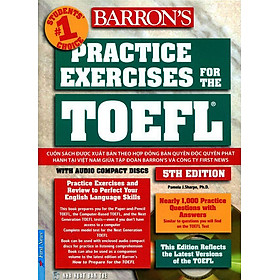 Practice Exercises For The TOEFL iBT (5th Edition) - Không Kèm CD