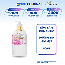 Sữa Tắm Nước Hoa Enchanteur Romantic 650g