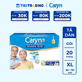 Tã dán Caryn siêu thấm XL20