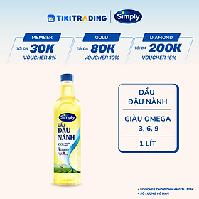Dầu Đậu Nành Simply 1L / 2L / 5L