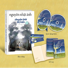 Sách Chuyện Tình Thị Trấn (Nguyễn Nhật Ánh) - NXB Trẻ - 2 phiên bản & quà tặng kèm