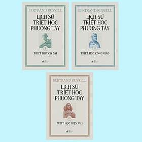 Combo 3 Cuốn "Lịch Sử Triết Học Phương Tây"