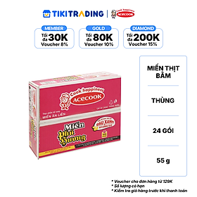 Thùng 24 Gói Miến Gói Phú Hương Hương Vị Thịt Bằm Acecook