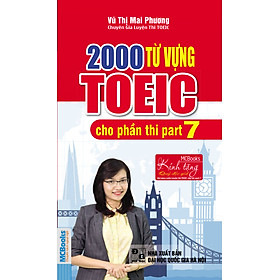 Nơi bán 2000 Từ Vựng Toeic Cho Phần Thi Part 7 - Giá Từ -1đ