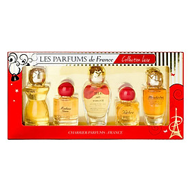 Bộ 5 chai nước hoa nữ Charrier Parfums Collection Luxe