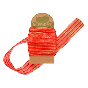 Ruy Băng Voan Kim Tuyến RB40 2cm - Đỏ (3m)