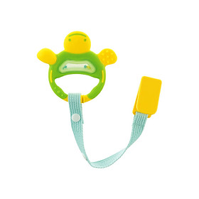 Xúc Xắc Gặm Nướu Tròn Có Dây Đeo Màu Xanh Richell - RC50341