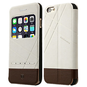 Bao Da Baseus Unique Cho iPhone 6 Plus - Trắng