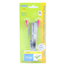 Nơi bán Dập Ghim Số 10 Thân Inox Hand S-902A (Có 2 Hộp Kim Kèm) - Giá Từ -1đ